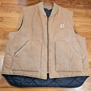 Vintage Carhartt Insulated Work Vest - Men's XL